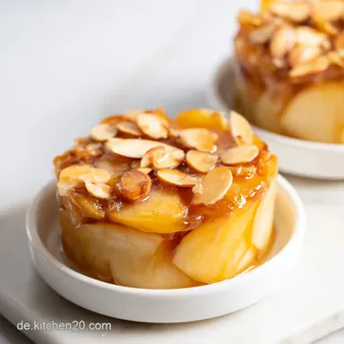 Apfel-Bienenstich-Torte f&uuml;r 12 St&uuml;cke Rezeptkarte