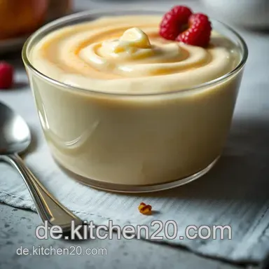 Omas Apfelmus Joghurt Dessert: Joghurtcreme mit Kurkuma! Rezeptkarte