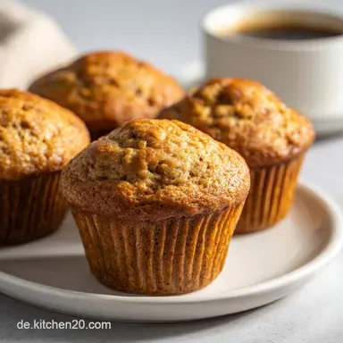 Apfelmus-Muffins ohne Zucker in 35 Min Rezeptkarte