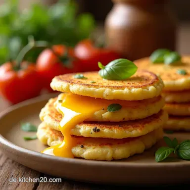 Arepas Con Queso Geheimnis So gelingt die knusprige Kruste der K&auml;seKern Rezeptkarte