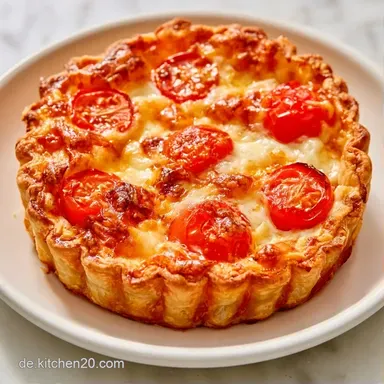 Bl&auml;tterteig Mit Tomaten In 30 Minuten Rezeptkarte
