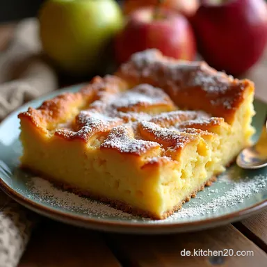 BlitzApfelkuchen mit Streuseln Mein ApfelmusGeheimnis Rezeptkarte