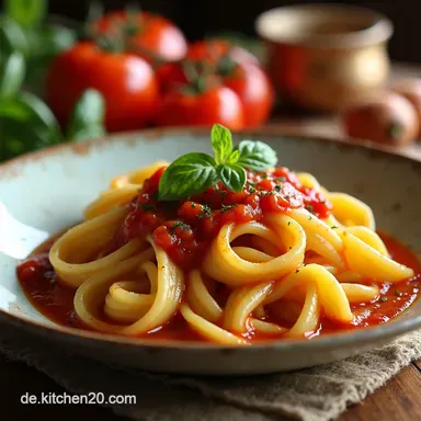 BlitzTortelliniauflauf Schneller Genuss mit Tomatensauce Rezeptkarte