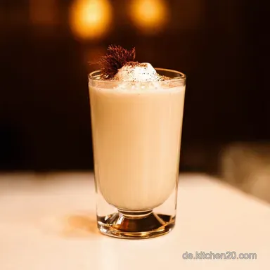 Cremige Cocktails mit Sahne Brandy Alexander Deluxe Rezeptkarte