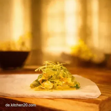 Tee aus frischen Brennnesseln Mein Fr&uuml;hlingsrezept Rezeptkarte