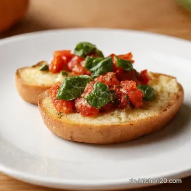 Bruschetta Classica Italienischer Genuss ganz easy Rezeptkarte