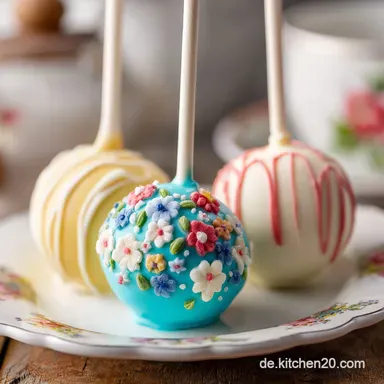 Cake Pops Rezept mit Frischk&auml;se in 1 Std. 40 Min. Rezeptkarte