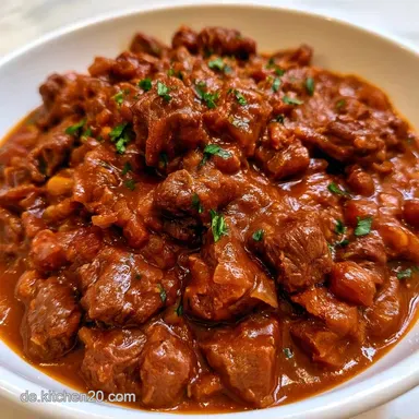 Chili con Carne aus dem Dutch Oven Rezeptkarte