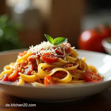MarryMeH&auml;hnchenPasta Das einfache 45MinutenRezept Rezeptkarte
