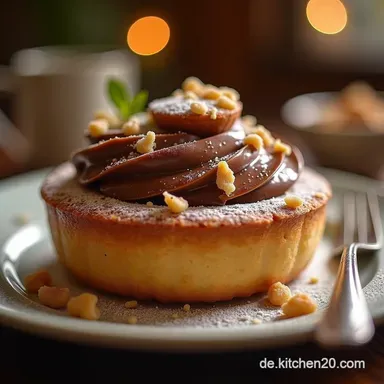 Die beste NutellaTorte mit ger&ouml;steter Haselnusskruste Rezeptkarte