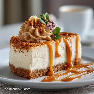 Himmlischer Biscoff Cheesecake Ohne Backen Cremiges DessertRezept Rezeptkarte