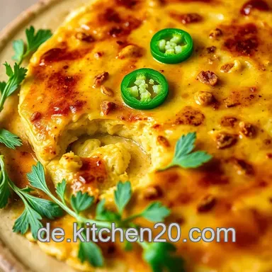 Cremiger Jalape&ntilde;o Maisauflauf: Mein liebstes Maisgerichte Rezept! Rezeptkarte