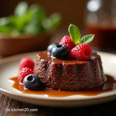 Intensiv cremiger Schokoladenpuddingbrei Das beste Pudding Rezept Rezeptkarte