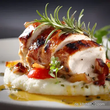 Toskanischer H&auml;hnchenAuflauf: Cremiges Feierabend-Ofengericht Rezeptkarte