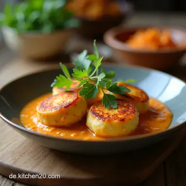 Cremiges KokosGarnelenCurry Mein liebstes schnelles Thai Curry Rezeptkarte