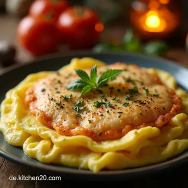 Mein 5Minuten Omelett Rezept Schnell einfach und So gelingt es cremig Rezeptkarte