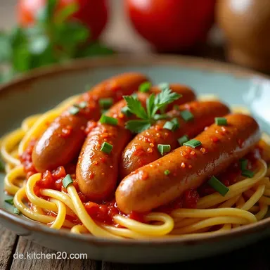 Hackbllchen in cremiger Paprikasoe Herzhaft S&auml;mige PaprikaSchmandSo&szlig;e Rezeptkarte