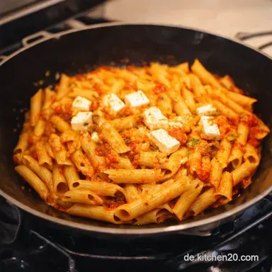 TikTok Feta Pasta Rezept aus dem Ofen Der Hit Rezeptkarte