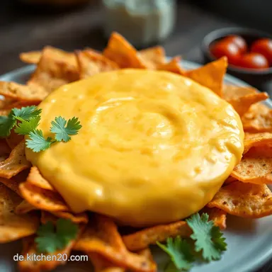 Die beste Nacho K&auml;seso&szlig;e: Einfach selber machen! Rezeptkarte