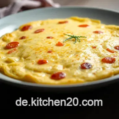 Einfaches Omelett Rezept: Das perfekte Fr&uuml;hst&uuml;ck f&uuml;r jeden Tag Rezeptkarte