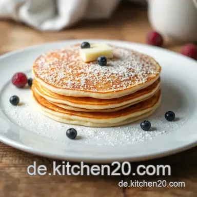 Omas Geheimnis: Pancake Rezept einfach & himmlisch fluffig Rezeptkarte