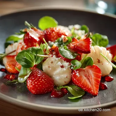 Einfache ErdbeerBlätterteigHerzen mit VanilleFrischkäse Rezeptkarte