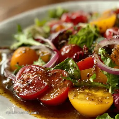 Essig-&Ouml;l-Dressing Rezept mit Honig in 3 Min Rezeptkarte