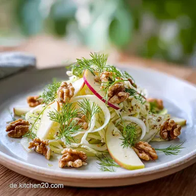 Fenchelsalat Rezept in 10 Minuten: Frisch & Spritzig Rezeptkarte