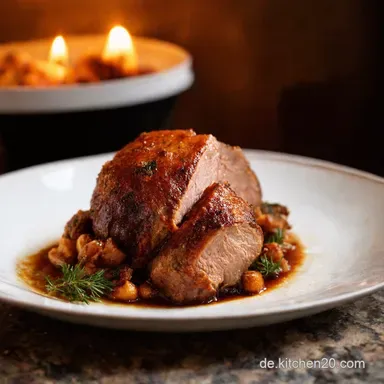 Omas Festtags Kalbsbraten Rezept Zart Saftig Rezeptkarte
