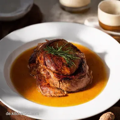 Omas Festtags Kalbsbraten Rezept Zart Saftig