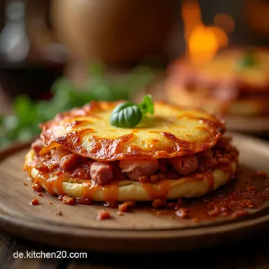 Die ultimative Feurige TortillaTorte mit w&uuml;rzigem Hackfleisch Rezeptkarte