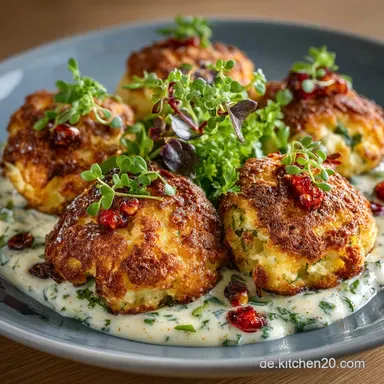 Gesunde Quarkk&uuml;chlein Proteinreich Low Carb in 30 Min fertig Rezeptkarte