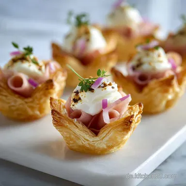 Rezept Flammkuchen Sterne in 22 Minuten Rezeptkarte