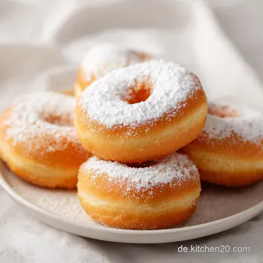 Donuts In 35 Minuten: Fluffig Gebacken Rezeptkarte