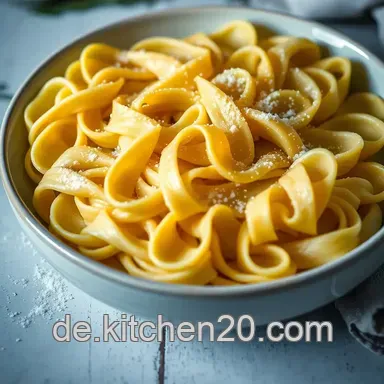 Nudeln selbst gemacht - Wie bei Oma! Einfach & Lecker Rezeptkarte