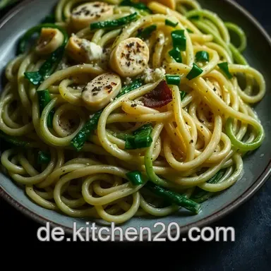 Spargel Morchel Rezept: Taglierini Fr&uuml;hlingstraum mit Pfiff! Rezeptkarte