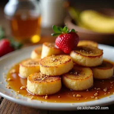 Gebackene Bananen mit Honig Wie vom Lieblingschinesen Rezeptkarte