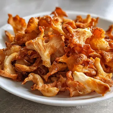 Gebratene Austernpilze mit Butter in 15 Min Rezeptkarte