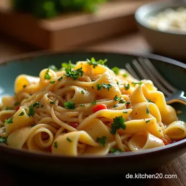 Gebratene Nudeln mit Gemse Ei Das schnelle AsiaAbendessen Rezeptkarte