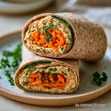 Vollkorn-Wrap als Meal Prep Rezeptkarte