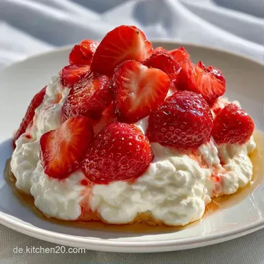 Erdbeer Dessert Ohne Zucker In 10 Min Rezeptkarte
