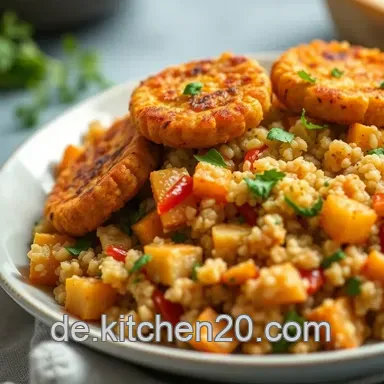 Knusprige glutenfreie Kroketten: Quinoa & Kartoffel mit Chili-Kick! Rezeptkarte