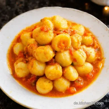 Gnocchi mit cremiger PaprikaSo&szlig;e schnell Mein FeierabendHit Rezeptkarte
