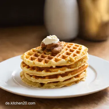Omas Einfache Waffeln Rezept Schnell Lecker Rezeptkarte