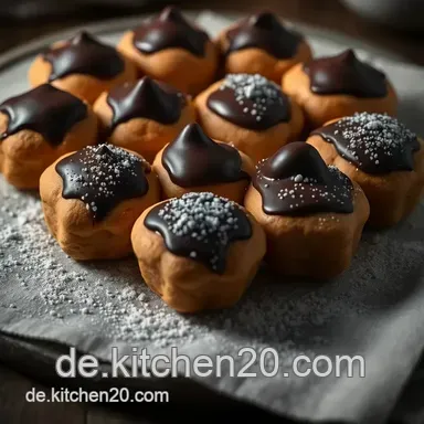 Hei&szlig;e Schokoladen-Pl&auml;tzchen backen: Ein Genuss f&uuml;r die kalte Jahreszeit Rezeptkarte