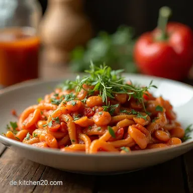Gefüllte Spitzpaprika mit roten Linsen Mein liebstes FeierabendRezept Rezeptkarte