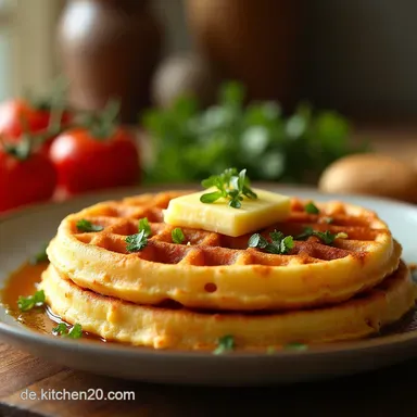 Luftigw&uuml;rzige K&auml;sewaffeln Das deftige Fr&uuml;hst&uuml;cksRezept Rezeptkarte