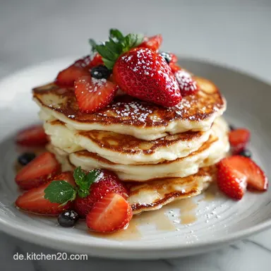 Herzhafte Pfannkuchen: Cremig & Schnell in 40 Minuten Rezeptkarte
