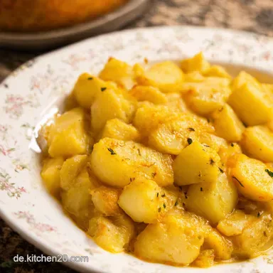 Deftiges Kartoffelgem&uuml;se Rezept Hausmannskost leicht gemacht Rezeptkarte