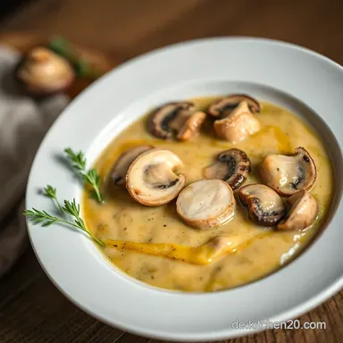 Champignon-Rahmso&szlig;e wie im Restaurant: Mein Familienrezept! Rezeptkarte